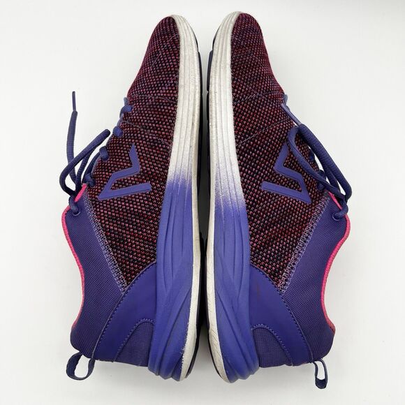 Vionic Adley Purple Agile Active Trainers Lace Up Knit Comfort Sneakers Women 10 - Picture 6 of 10